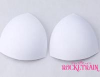 ☛☏❤Women Triangle Round Cups Bikini Sports Pad Chest Push Up Insert Foam Pads Sponge Pads For Swimsuit Padding Accessories