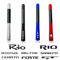 【CC】 12CM Carbon Radio Forte Cerato K3 koup Sportage Car Roof Enhanced Antenna Accessories