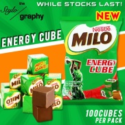 Kẹo Milo Cube 100 viên gói, Kẹo Milo Cube Cacao Thái Lan