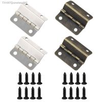 ▫ 2Pcs Cabinet Door Hinge Luggage Jewelry Boxes Antique Hinges Three-Folding Hinges Home Furniture Decors Hardware