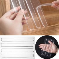 1 Sheet Self Adhesive Buffer Pads Silicone Door Stopper Cabinet Bumpers Wall Protector Furniture Refrigerator Anti-crash Pad