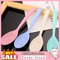 [B 398] Soup Spoon Eco-friendly Long Plastic Microwave Dishwasher Porridge Spoon Kids Tableware