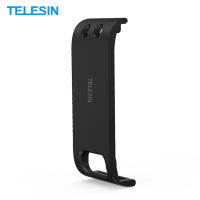 TELESIN ฝาครอบแบตเตอรี่ป้องกันด้านข้าง,พร้อมพอร์ตชาร์จ Type-C และสายเปลี่ยนสำหรับ GoPro Hero 9 10 Vlog Studio