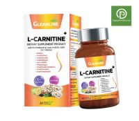 GLEANLINE ผลิตภัณฑ์เสริมอาหาร แอล-คาร์นิทีนพลัส ตรากลีนไลน์ L - Carnitine + (Dietary Supplement Product) (30 Capsules)