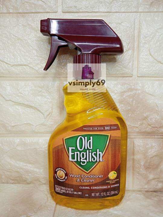 Old English Oil Trigger Wood Conditioner & Cleaner (354 mL) Lazada PH