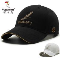 【Hot Sale】 Woodpecker hat mens peaked cap trendy brand all-match casual black spring and summer new personality baseball men women