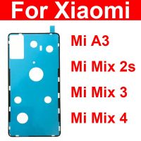 สติกเกอร์กาวฝาหลังแบตเตอรี่สําหรับ Xiaomi Mi Mix 2s Mix 3 Mix 4 Mi A3 Back Housing Door Glue Tape Replacement Parts