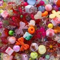 20g/bag Mixed Flowers Heart AB Color Phone Chain Beads Necklace Earrings Beadings Multi Style Beads For Jewelry Making Findings