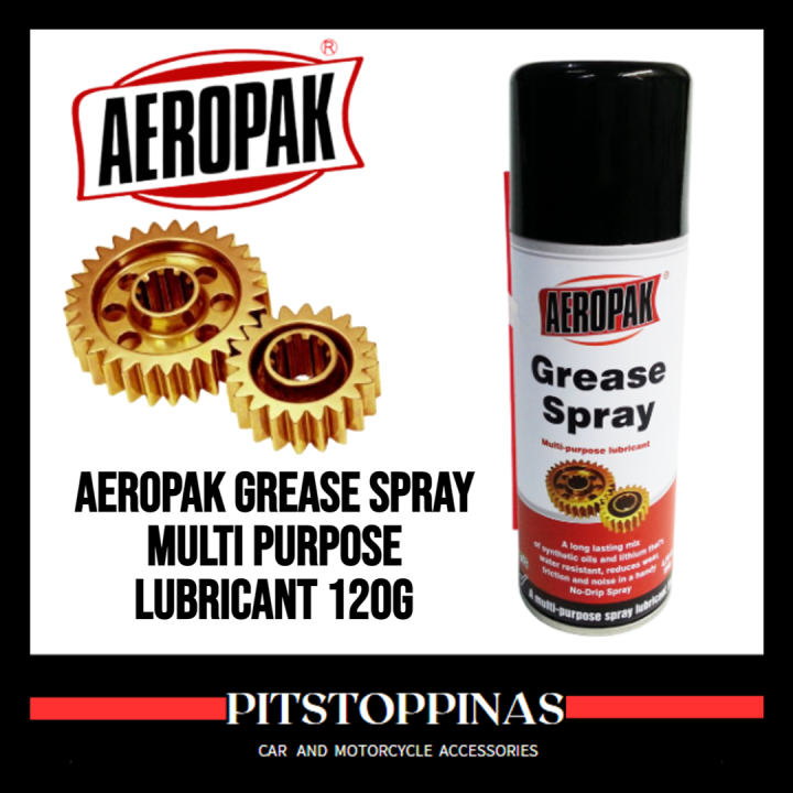 AEROPAK Grease Spray Multi Purpose Lubricant 120g Lazada PH