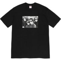 FW19 Velvet Underground TEE กล่องโลโก้เสื้อยืดแบนเนอร์ควัน LOU REED S