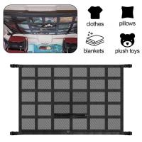 Car Roof Storage Organizer Automotive Ceiling Cargo Camping Bag Tent Net Pocket Car Storage Accessories Mesh Roof I9F8