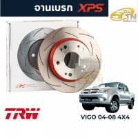 TRW XPS จานเบรคแต่ง Toyota Hilux Vigo 04-08 ยกสูง 4x4 (297mm 6 รู)