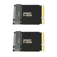 2Pcs Hard Disk Transfer Card NGFF SSD SATA to A1466 Conversion Head to Macbook/AIR/A1465 Hard Disk Transfer Card