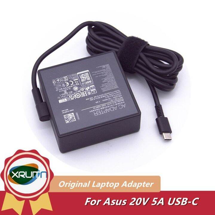 A20100P1A 20V 5A 100W USB TypeC USBC Original PD Fast Laptop AC