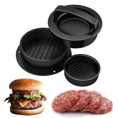 Kitchen Round Shape burger Press Food Grade ABS Hamburger Meat Press Beef Grill Hamburger Press Patty Maker Mold Mould Tool