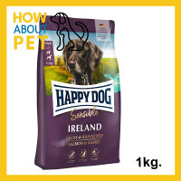 อาหารสุนัข Happy Dog Sensible Ireland Lachs &amp; Kaninchen อาหารสุนัขโต สูตรเนื้อกระต่ายป่าและปลาแซลมอน 1กก. (1ถุง) Happy Dog Sensible Ireland Salmon and Rabbit Adult Dog Food 1Kg (1 bag)