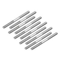 【CW】 Uxcell 10pcs Pushrod Side Thread Rod Linkage 25mm 30mm 35mm 45mm 55mm 65mm for Boat Car