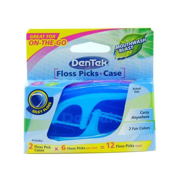 DENTEK Floss Picks with Case Lazada PH