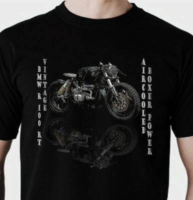 Motorcycle Aircooboxer Power R100 Motorrad Oldschool 2019 New T Shirt Men Short Sleeve Funny Casual Homme T Shirt 【Size S-4XL-5XL-6XL】