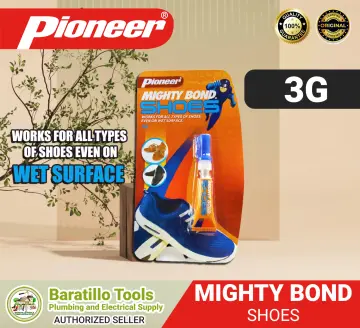 Pioneer Mighty Bond Shoes 3g Instant Glue Shoe Repair