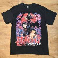 Uchiha Itachi Naruto DTG digital printer (direct to garment)เสื้อลายการ์ตูน เสื้อลายการ์ตูนเก่า การ์ตูนญี่ปุ่น นารูโตะ