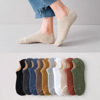 Womens Cotton Socks Invisible Socks Towel Bottom Thick Sweat Absorption Anti Slip Cotton Winter  Autumn Ladies Looped Pile Sock Socks Tights