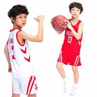 high-quality 【NOV】 Most popular 2022-23Basketball clothes NBA Basketball Jersey Houston Rockets 13 James Harden Kids Jersey Jersi