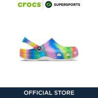 ǎCROCS Classic Spray Dye Clog รองเท้าลำลองผู้ใหญ่ รองเท้าผู้ใหญ่ รองเท้าหัวโต รองเท้า