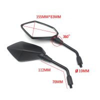 Motorcycle Rear View Mirrors 8/10MM Universal ABS Side Mirror For Kawasaki Z900 Z1000 Z650 ER6N Z900RS KTM Duke 125 390 690 790