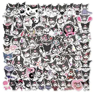 50pcs Creative Cute Kawaii Kuromi My Melody Stickers Keroppi