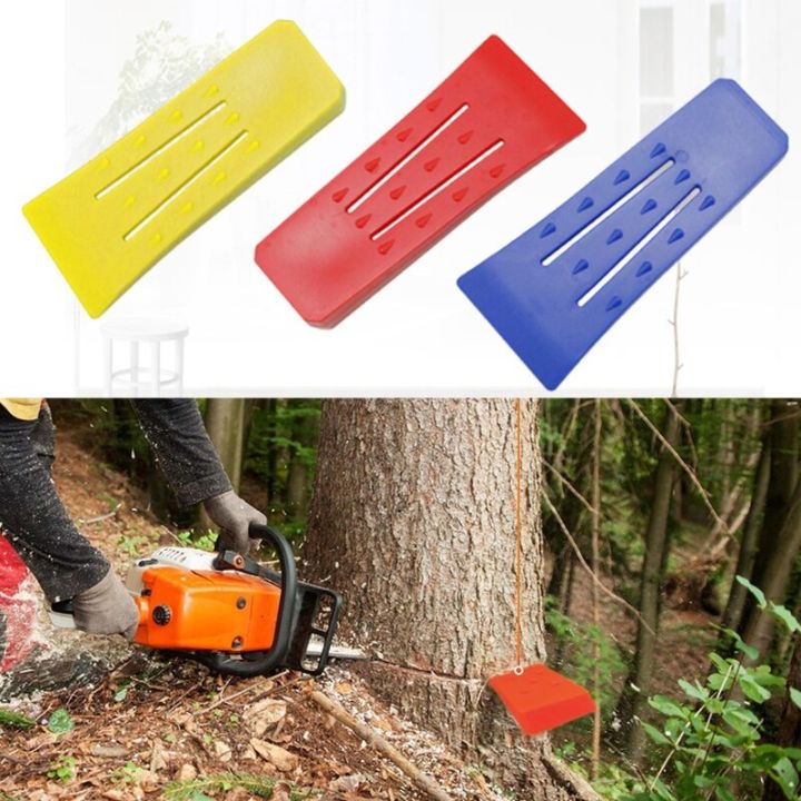 ไม้ตัดโค่นพลาสติกที่มีประสิทธิภาพสำหรับ-q84d-เลื่อยโซ่สีน้ำเงิน-แดง-เหลืองทนทานสำหรับตัดต้นไม้