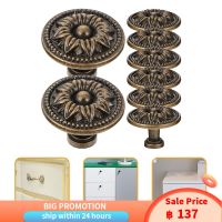 Dreamhigher 8 pcs Round Cabinet Knobs สไตล์ยุโรปลิ้นชักลิ้นชักลูกบิดลูกบิดลูกบิดสำหรับบ้าน