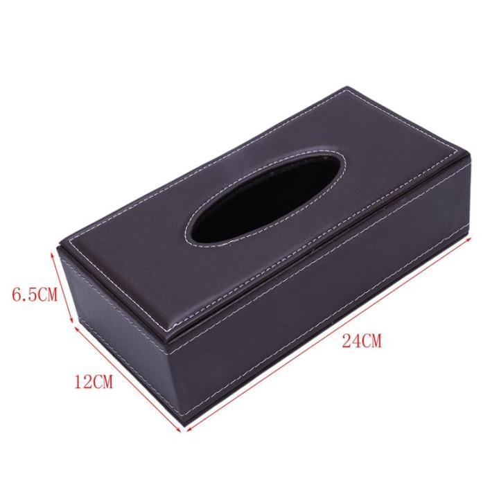 portable-leather-rectangular-tissue-cover-box-holders-case-pumping-paper-hotel-home-car-gift-brown