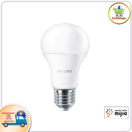 magnetron Europa Ijdelheid Original Xiaomi Philips Smart LED Bulb Ball Lamp WiFi Remote Control E27 Lamp  Bulb | Lazada