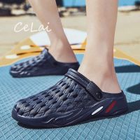 【cw】 Big Size Clogs Men Slippers Men 39;s Shoes Outdoor Beach Sandals Ladies Non slip G27 !