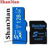 SHANDIAN กล้องโทรศัพท์มือถือการ์ดความจำ SD,ความจุ32GB 64GB สมาร์ทคลาส10แฟลชขนาดเล็ก8GB TF/SD