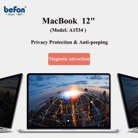 Befon ฟิล์มป้องกันสำหรับจอตัวกรองความเป็นส่วนตัว Macbook 12นิ้วแล็ปท็อปกันแอบดู A1534หน้าจอโน๊ตบุ๊ค Q75vmsxzrzp