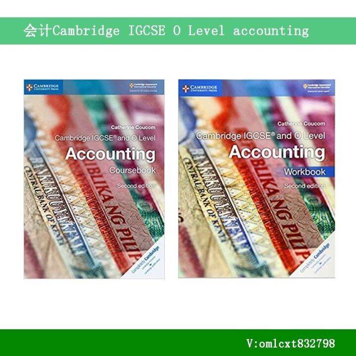 Accounting Cambridge IGCSE O Level Accounting second edition Lazada PH