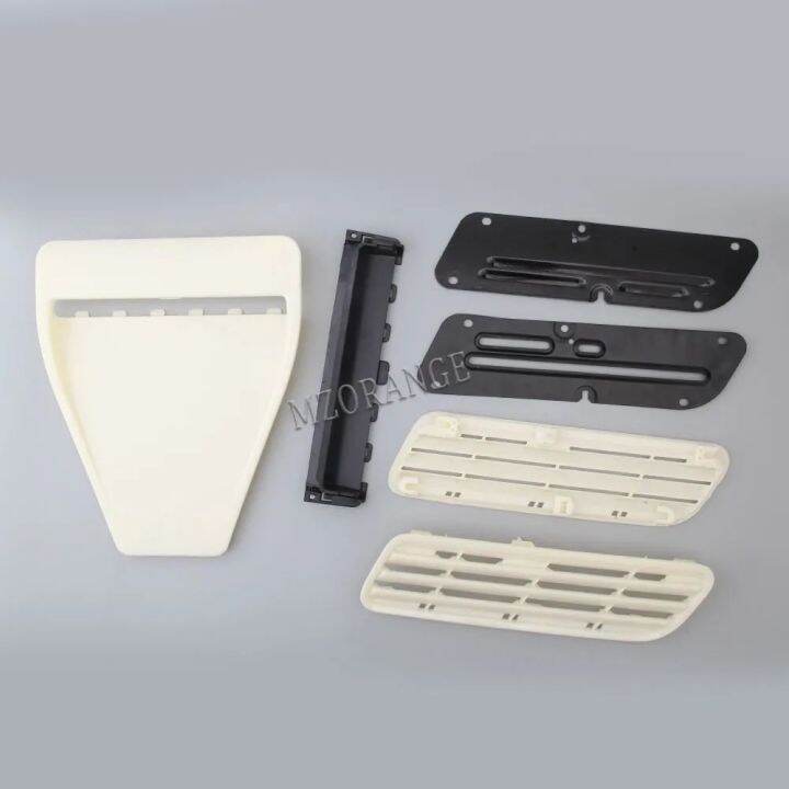 6PCS Insert Air Hood Vent For Mitsubishi Lancer Evolution EVO X 10