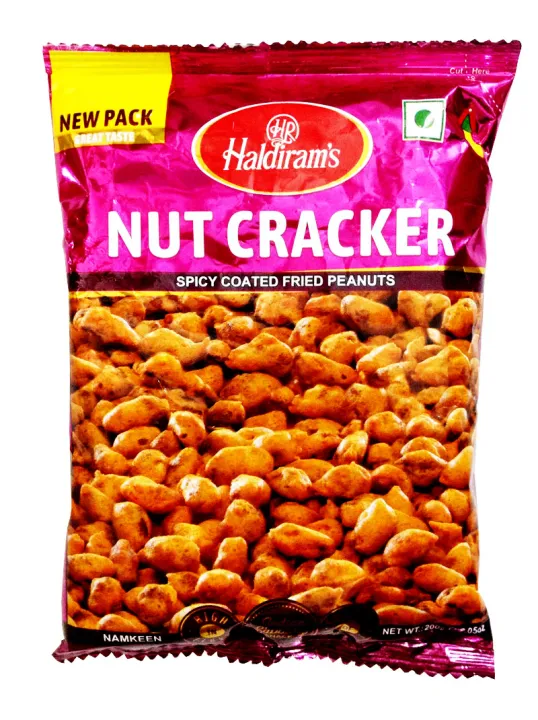 Haldiram's NUT CRACKER spicy Peanuts 200g {Made in India} Lazada PH