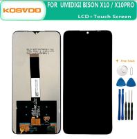 X10 LCD UMIDIGI BISON ขนาด6.53นิ้ว + หน้าจอสัมผัส Digitizer100 % หน้าจอโทรศัพท์จอ LCD ทดสอบแล้วแบบดั้งเดิมสำหรับ BISON X10 PRO + เครื่องมือ