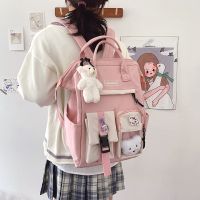 Purple Backpack Women Waterproof Candy Colors Backpacks Fancy High School Bags for Teenage Girl Cute Travel Rucksack