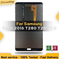 อะไหล่แท็บเล็ตประกอบดิจิไทเซอร์หน้าจอสัมผัส LCD T280 SM-T285 Samsung 7.0 2016ประกอบ