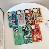 《KIKI》Case.tify Creative movie co-branded phone case for iphone 14 14plus 14pro 14promax 13 13pro 13promax School of Magic graffiti 12 12pro 12promax 11 11promax Official new design Soft Air cushion phone case Cartoon x xr xsmax 7plus 7 Colors