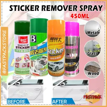 450ml High Effective Car Sticker Remover - China Sticker Remover Spray,  Sticker Cleaner