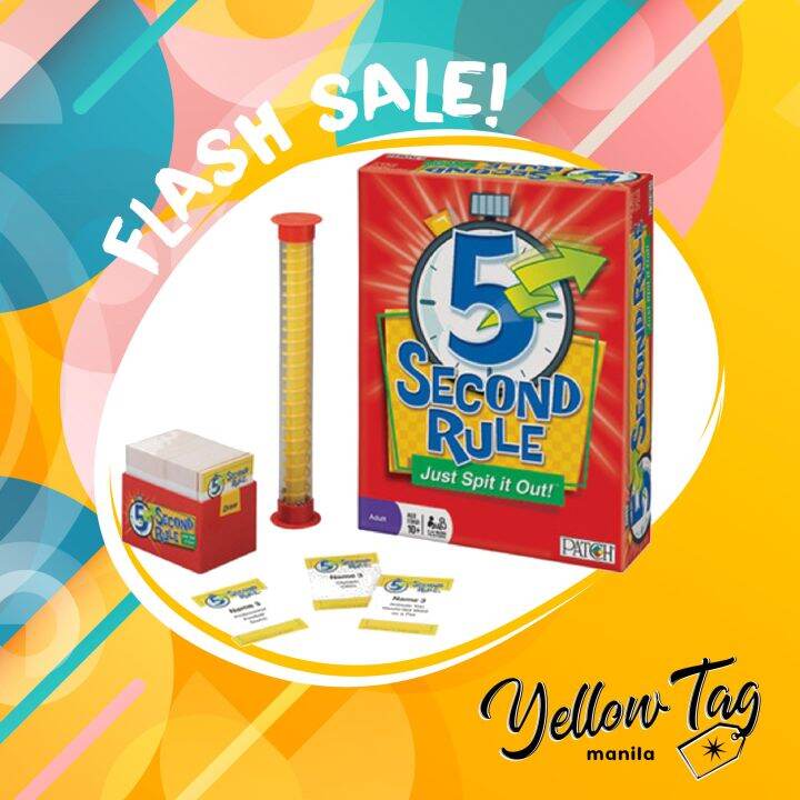 5 Second Rule – Just Spit It Out! | Lazada PH