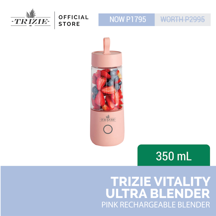 TRIZIE Vitality Ultra Blender (Powerful Portable Rechargable Blender