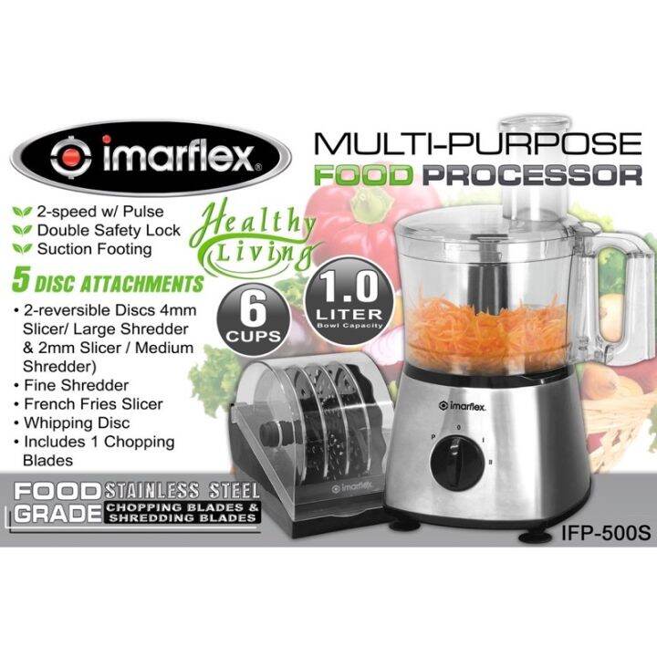 tl+Imarflex Food Processor IFP500S Lazada PH
