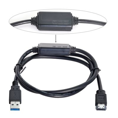 【YF】 CYSM USB3.0 to Over eSATA DC5V USB2.0 HDD/SSD/ODD eSATAp Converter