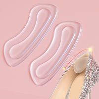 Silicone Gel Heel Pads for High Heels Shoes Inserts Heel Liner Cushion Protector Sticker Insoles for Shoes Foot Pain Relief Pad Shoes Accessories